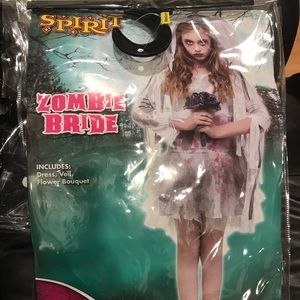 Girls Zombie Bride costume